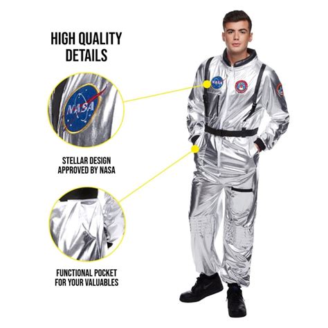 astronaut badges uniforms details