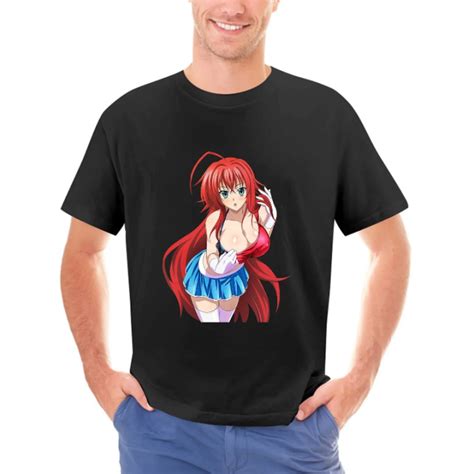T Shirt Rias Gremory High School DxD High School Sexy Girl Ecchi Hentai Anime Hot 2 Lazada Co Th