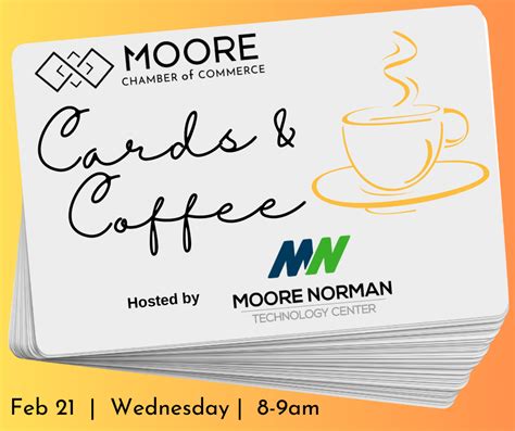 🔵 Cards & Coffee - Moore Norman Technology Center - calendar - Moore ...