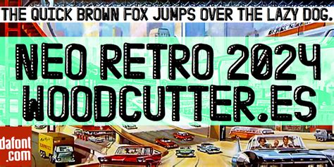 Neo Retro 2024 Font