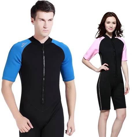 Sbart 2mm Neoprene Wetsuit Swimwear Women Men One Piece Scuba Diving