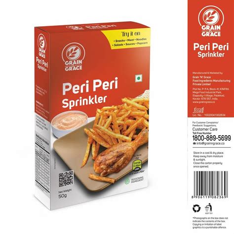 50g Peri Peri Sprinkler For Food Processing At Rs 50 Box In