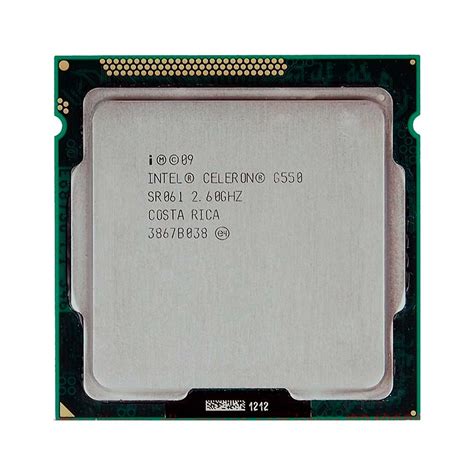 Processador Intel Celeron G550 2.6GHZ 2MB LGA 1155 Tray - Gibson ...