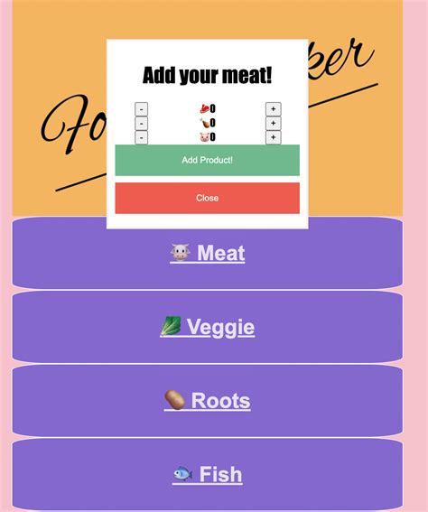 Food Tracker | Devpost