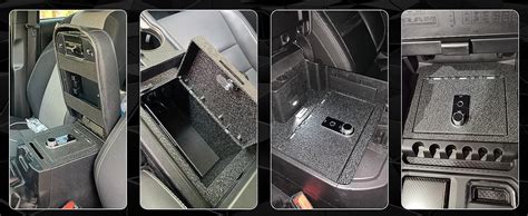 Center Console Gun Safe Vault Tuojue Console Safe Lock Box Compatible With 2022