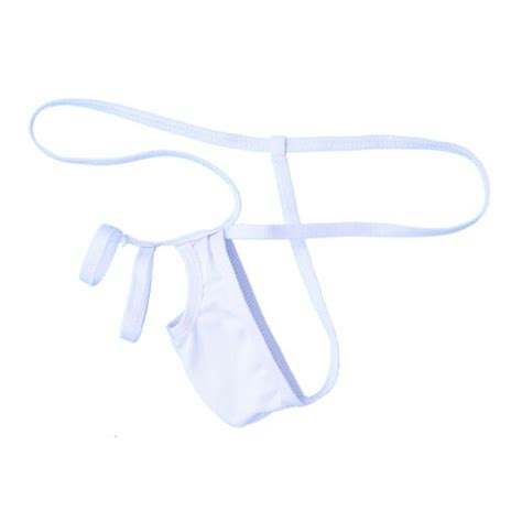 Men S Crotchless G String Lingerie T Back Thong Bikini Briefs Panties Underwear EBay