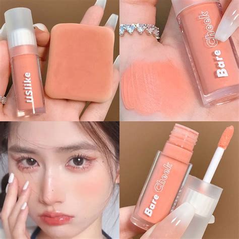 Uslike Naked Cheek Liquid Blush Is A Long Lasting Matte Makeup Natural Cheek Contour Blush To