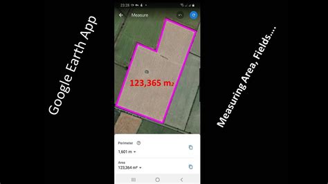 How To Measure Land Area By Mobile On Google Earth App Youtube