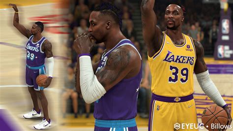 Nba K Dwight Howard Cyberface Hair Update And Body Model Versions