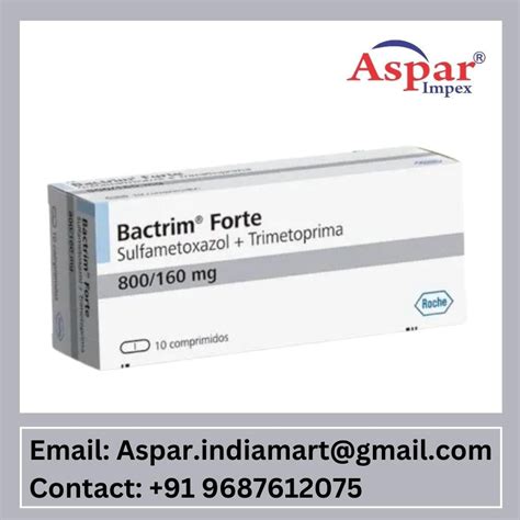 Bactrim Forte Trimethoprim At Best Price In Surat Id 23403108773