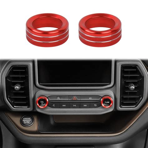 Amazon PDKLIN For Bronco Sport Audio Volume Knob Trim Ring