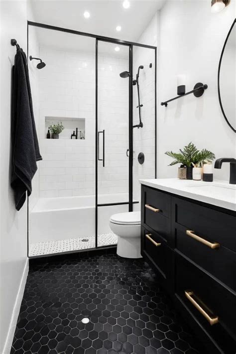 20 Black And White Bathroom Ideas For A Stylish And Modern Upgrade