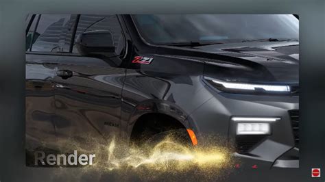 2025 Chevrolet Tahoe Z71 Redesign Shows Two Tier Led Fascia Albeit