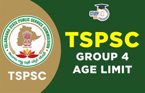 TSPSC Group 4 Age Limit Eligibility Criteria Educational Qualification