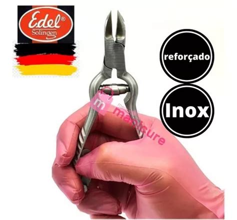 Alicate De Unha Edel Solingen Inox Aço Alemão Profissional Frete grátis