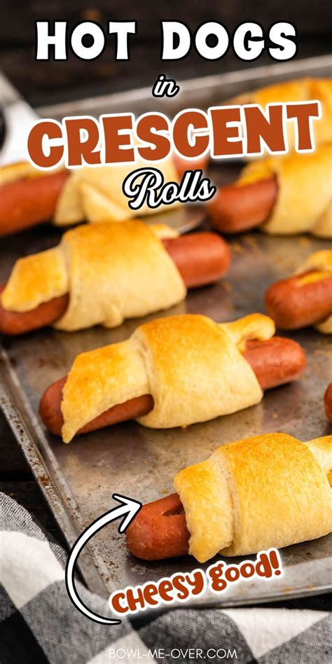 Cheese Stuffed Crescent Roll Hot Dog Recipe Recipe Crescent Dog