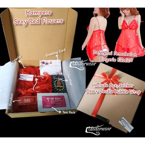 Jual Hampers Pernikahan Kado Wedding Paket Lingerie Cantik Cocok Untuk Kado Pernikahan Shopee