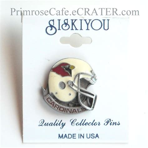 Arizona Cardinals Helmet Siskiyou Pewter Tie Tac Hat Lapel Pin