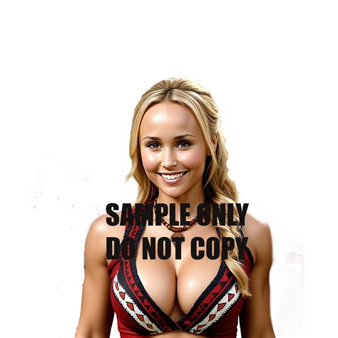 Beautiful Busty Blonde Girl Transparent Background PNG Etsy