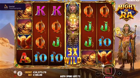 Mainkan Slot Online Might Of Ra Dari Pragmatic Play