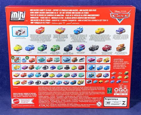 SHU TODOROKI Pixar Cars MINI RACERS VARIETY 15 PACK India Ubuy