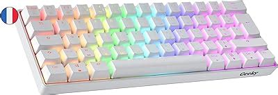 Ranked N Nova Clavier Mécanique de Jeu Hot Swap Gaming Keyboard Touches