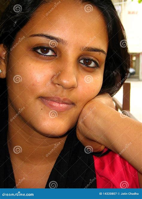 Portrait of Indian woman stock image. Image of india - 14320807