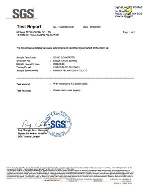 Fillable Online Rohs Test Report Fax Email Print Pdffiller