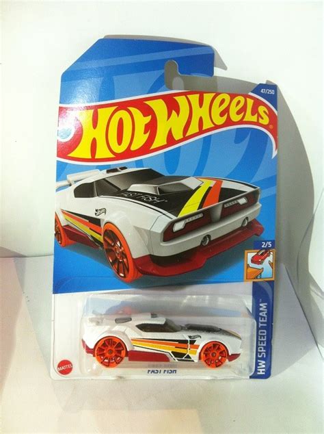 Jual Hot Wheels 2022 HW Speed Team Fast Fish White MATTEL Kota Tangerang RENDRA NUGRAHA