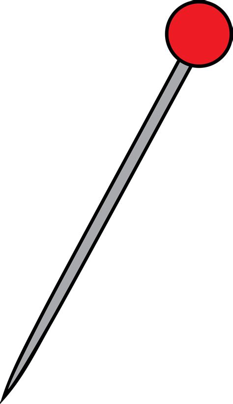 Sewing Pin Color 12227710 Png