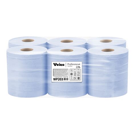 Купить протирочный материал WP203 Comfort в рулонах с центральной ...