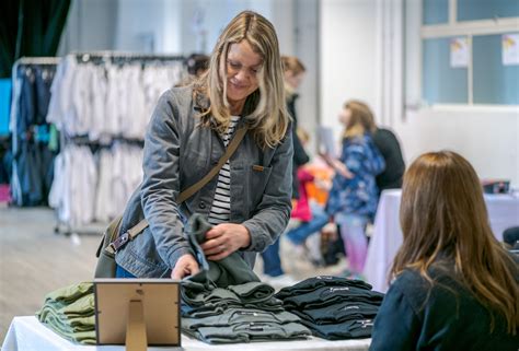 Pre-loved uniform sale and lost property layout — Bolingbroke Parents