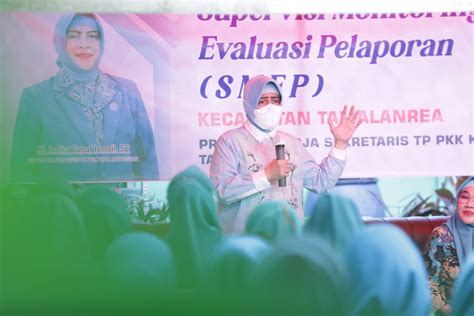 Indira Yusuf Ismail Lakukan Smep Program Kerja Tp Pkk Kecamatan