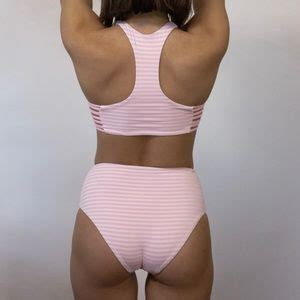 Janie And Jack Swim Janie Jack Reversible Pink Stripe Bikini Poshmark