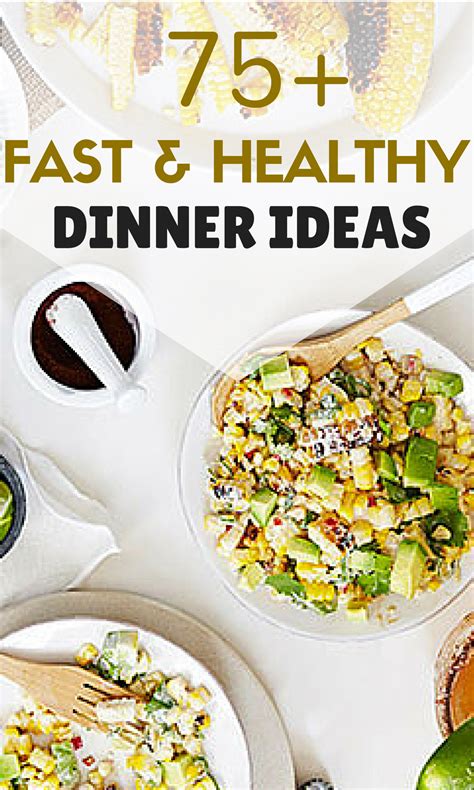 75+ Fast, Healthy Dinner Ideas | Fast healthy dinner, Fast healthy