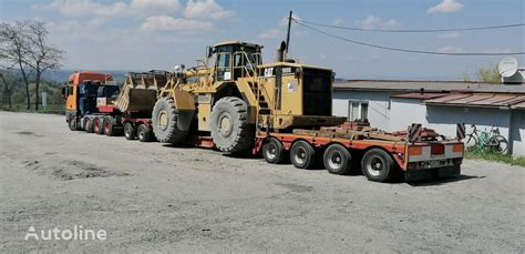 Faymonville STBZ 6VA Tiefbett Bagger Low Bed Semi Trailer For Sale