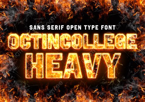 Octin Font And Text Generator - Pngtree