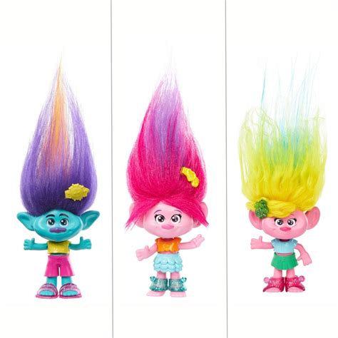 Trolls 3 Band Together Hair Pops Small Doll Assorted Big W