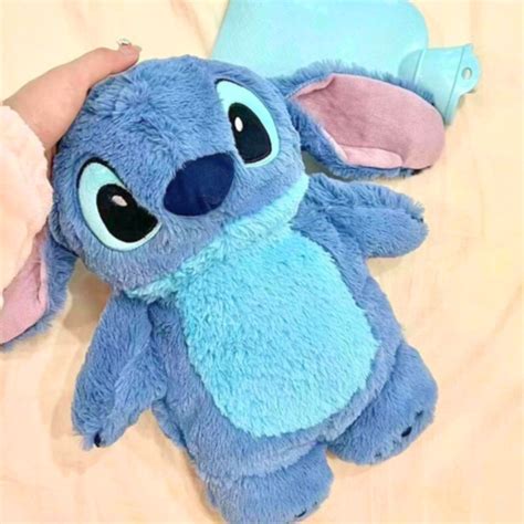 Disney Stitch Hot Water Bottle Plush Lilo Stitch Hot Cold Water Bottle Cover Ebay