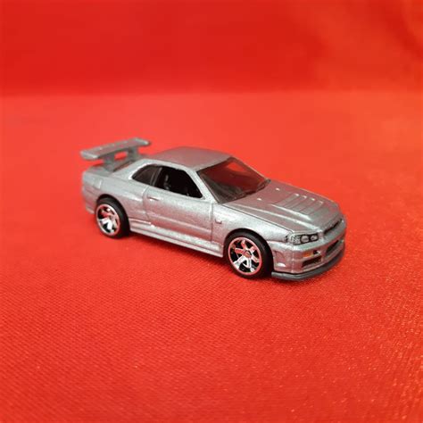 Jual Hot Wheels Nissan Skyline Gt R R Silver Fc Rivet Shopee Indonesia
