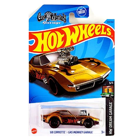 Hot Wheels 68 Corvette Gas Monkey Garage Super Treasure Hunt
