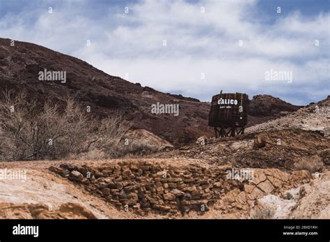 Calico Ghost Town In California Stock Photo Alamy