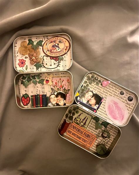 Cute Couples Altoid Wallets In Personalised Gifts Diy Tin Can