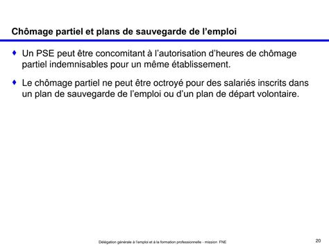 PPT Le chômage partiel PowerPoint Presentation free download ID 664709