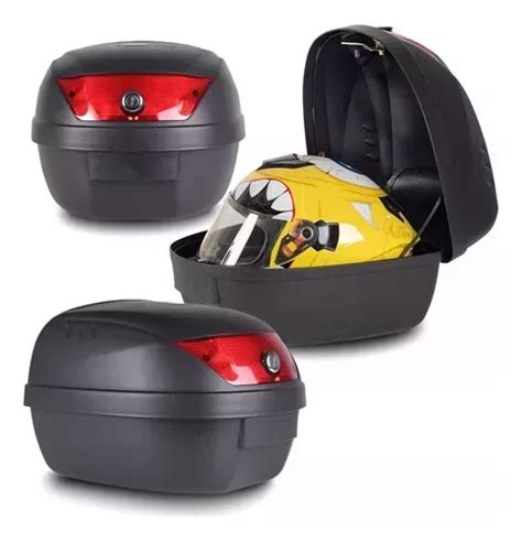 Caja Maletero Baul Trasero Moto R7 28 Incluye Base Universal Meses