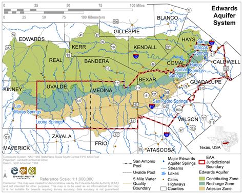 Maps & GIS -Edwards Aquifer Authority