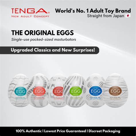Tenga Original Egg Series Sex Toy For Men Portable Male Masturbator