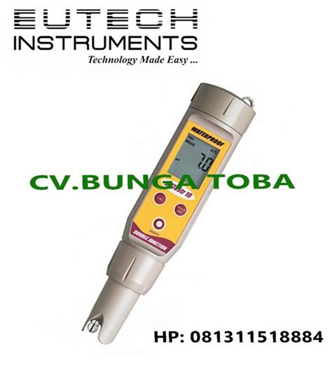 Ph Meter Eutech Ph Tester Cv Bunga Toba Alat Ukur Perminyakan