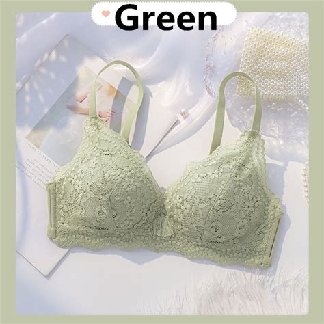 Fashion Sexy Lace Lingerie Women Bra Comfort Soft Thin Cup Wireless Youth Girl Bralette