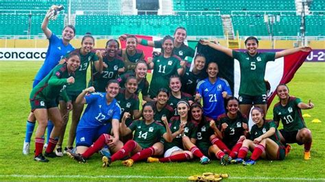 La Selecci N Femenil Sub Consigui Su Pase Al Mundial As M Xico